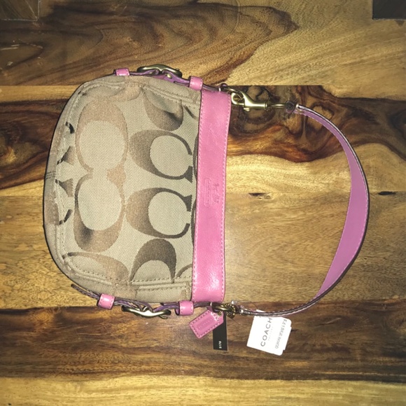 Coach Signature Hobo Bag - Picture 9 of 12